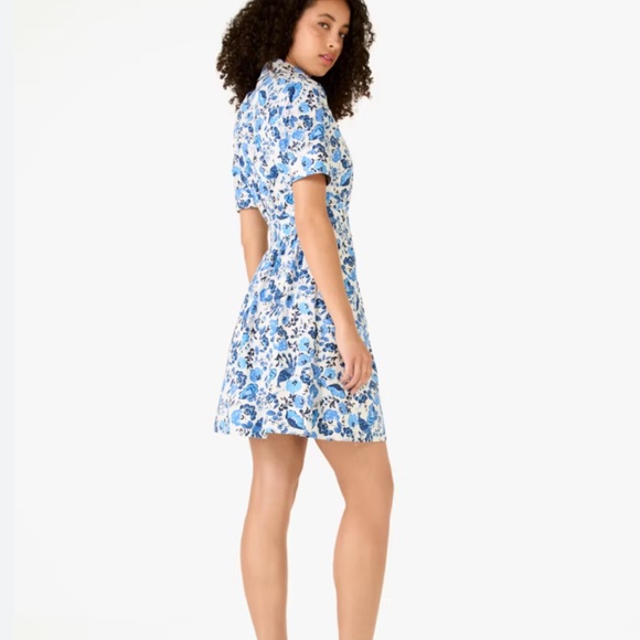 Kate Spade  Peacock Print T Shirt Dress - Picture 2 of 9